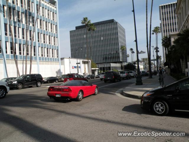 Acura NSX spotted in Beverly Hills , California