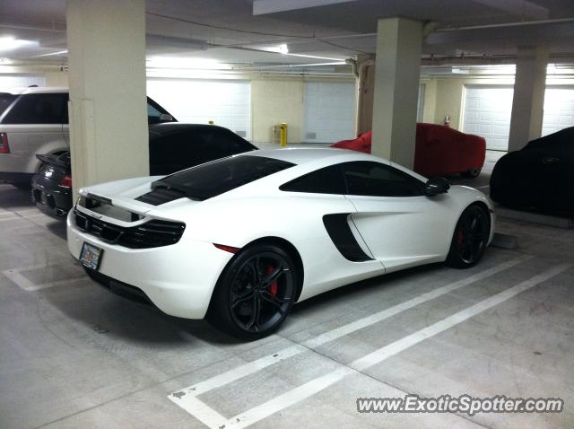Mclaren MP4-12C spotted in Ft. Lauderdale, Florida