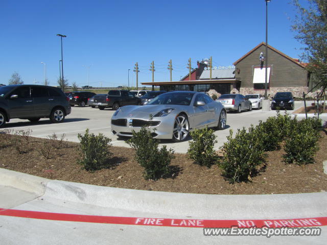 Fisker Karma spotted in Dallas, Texas
