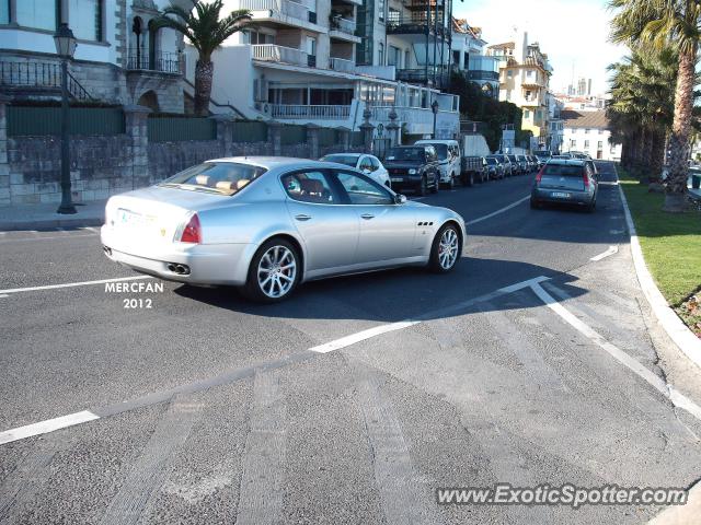 Maserati Quattroporte spotted in Cascais, Portugal
