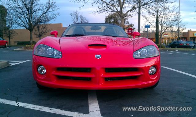 Dodge Viper spotted in Redding, California