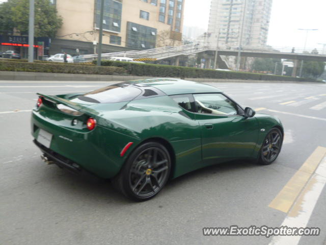Lotus Evora spotted in Chengdu,Sichuan, China
