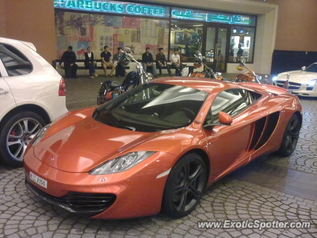 Mclaren MP4-12C spotted in Dubai, United Arab Emirates