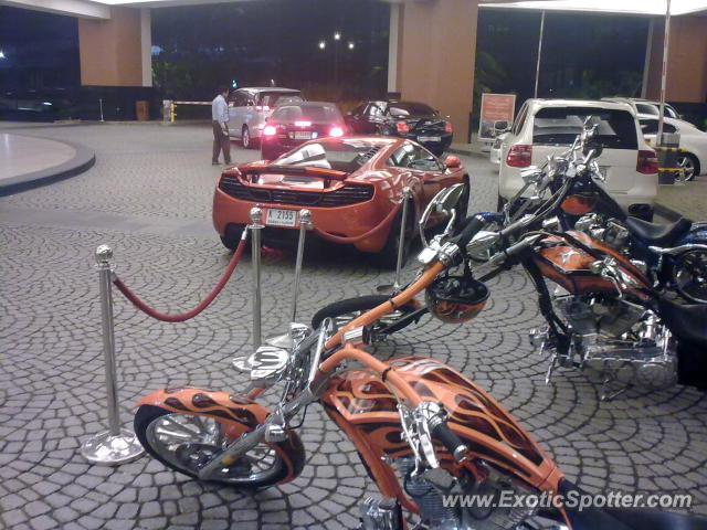 Mclaren MP4-12C spotted in Dubai, United Arab Emirates