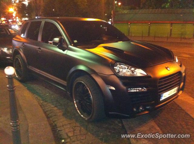 Porsche Cayenne Gemballa 650 spotted in Paris, France
