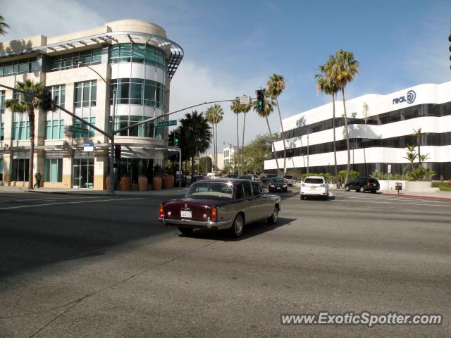 Rolls Royce Silver Shadow spotted in Beverly Hills , California