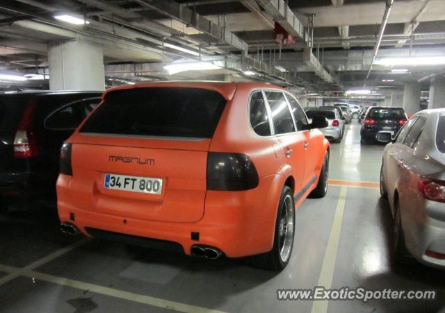 Porsche Cayenne Gemballa 650 spotted in Istanbul, Turkey