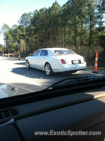 Bentley Mulsanne spotted in Beaufort, South Carolina