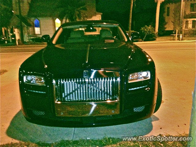 Rolls Royce Ghost spotted in Windermere, Florida