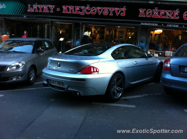 BMW M6 spotted in Prague, Czech Republic