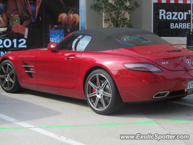 Mercedes SLS AMG spotted in Dallas, Texas