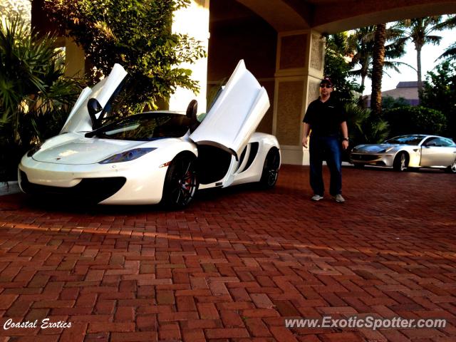 Mclaren MP4-12C spotted in Boca Raton, Florida