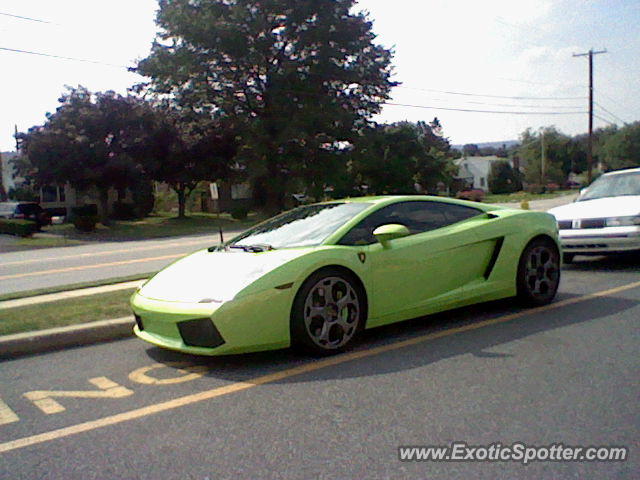 Lamborghini Gallardo spotted in Harrisburg, Pennsylvania