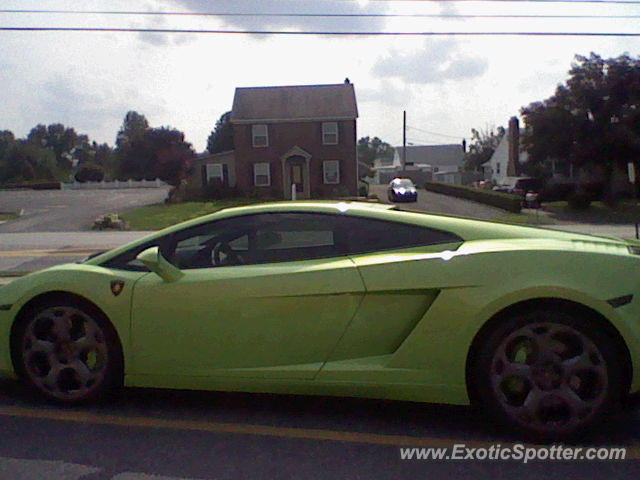 Lamborghini Gallardo spotted in Harrisburg, Pennsylvania