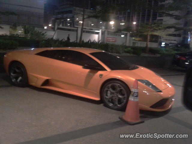 Lamborghini Murcielago spotted in Jakarta, Indonesia
