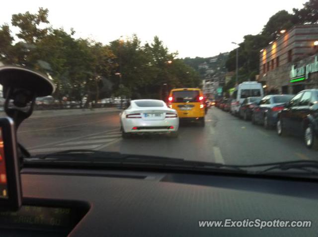 Aston Martin DB9 spotted in Istanbul, Turkey