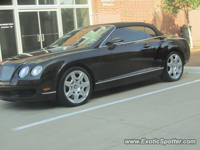 Bentley Continental spotted in Dallas, Texas