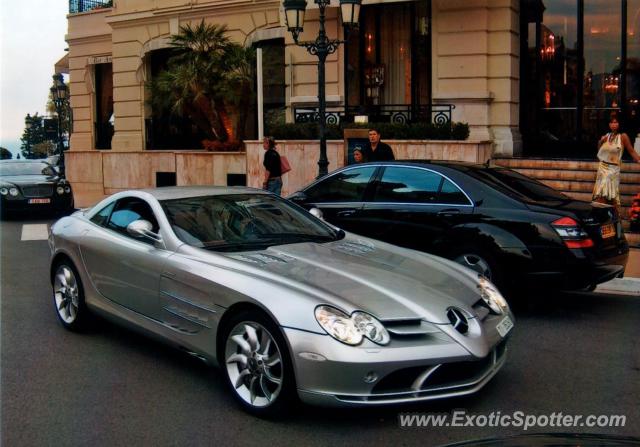 Mercedes SLR spotted in Monte Carlo, Monaco