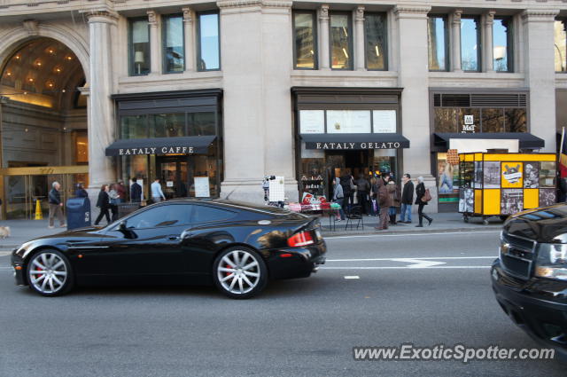 Aston Martin Vanquish spotted in Manhattan, New York
