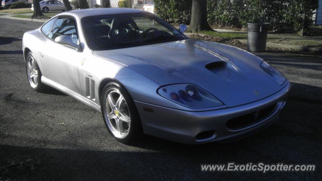 Ferrari 575M spotted in Levittown, New York