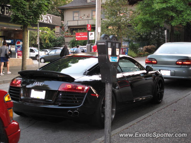 Audi R8 spotted in Vancouver BC, Canada
