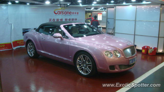 Bentley Continental spotted in SHANGHAI, China
