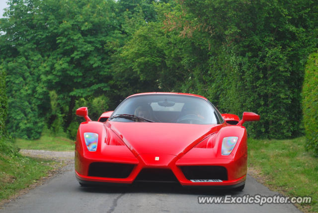 Ferrari Enzo spotted in Prescott, United Kingdom