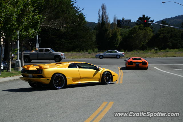 Lamborghini Diablo spotted in Carmel, California