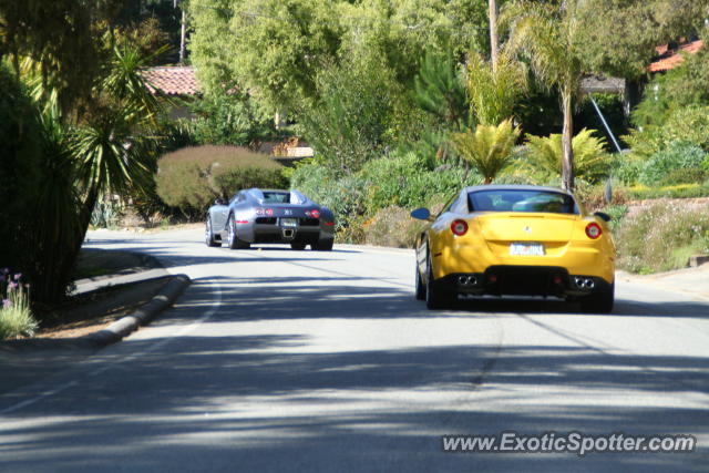 Bugatti Veyron spotted in Carmel, California