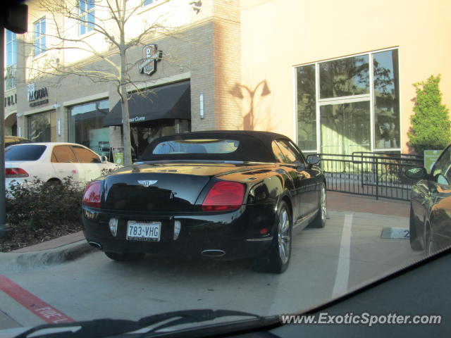 Bentley Continental spotted in Dallas, Texas