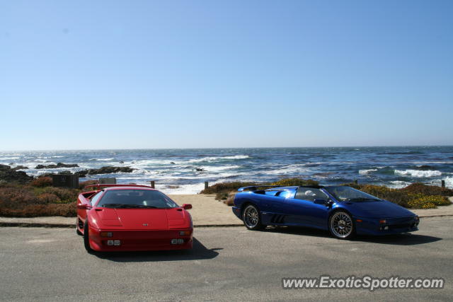 Lamborghini Diablo spotted in Carmel, California