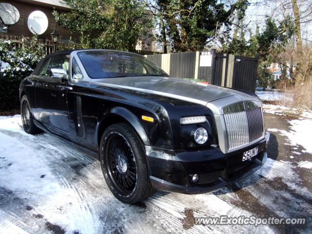 Rolls Royce Phantom spotted in Hertfordshire, United Kingdom