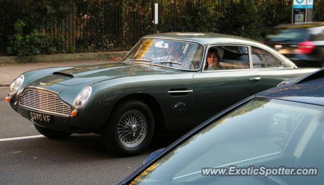 Aston Martin DB4 spotted in London, United Kingdom