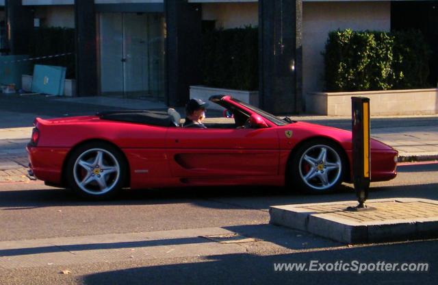 Ferrari F355 spotted in London, United Kingdom