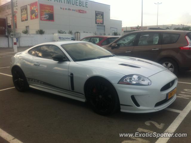 Jaguar XKR spotted in Tarragona, Spain