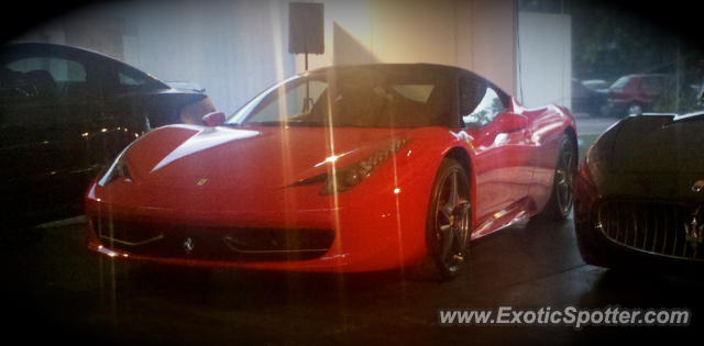 Ferrari 458 Italia spotted in Florianopolis, Brazil