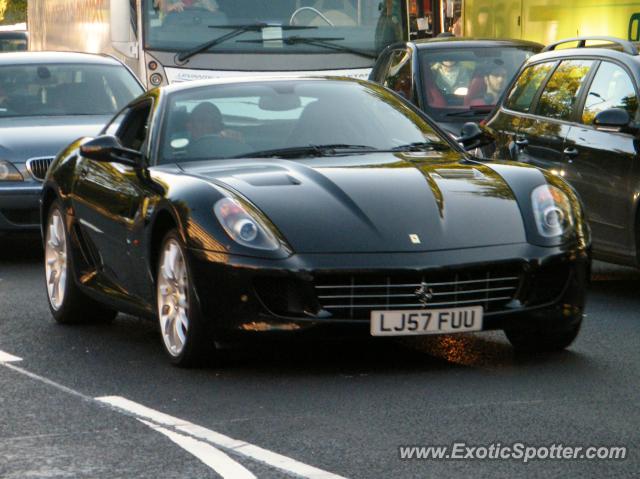 Ferrari 599GTB spotted in London, United Kingdom