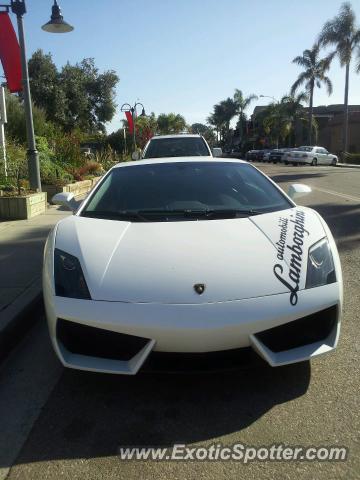 Lamborghini Gallardo spotted in Solana Beach, California