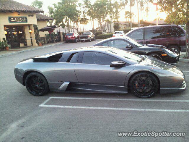 Lamborghini Murcielago spotted in Rancho Santa Fe, California