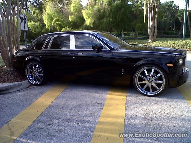 Rolls Royce Phantom spotted in Orlando, FL, Florida