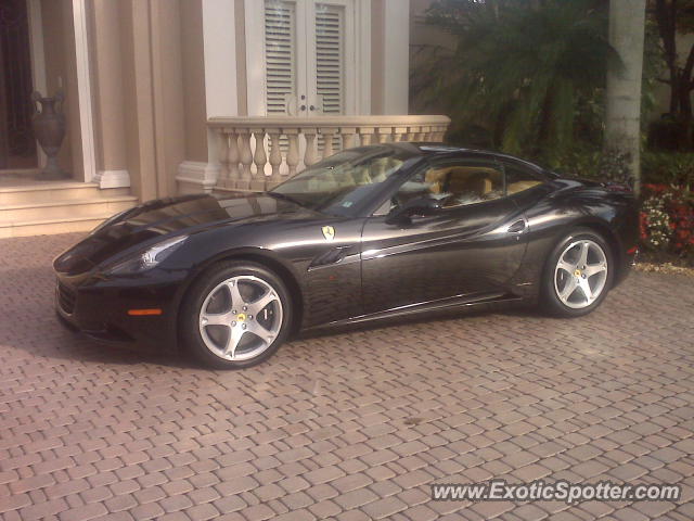 Ferrari California spotted in Bonita Springs, FL, Florida