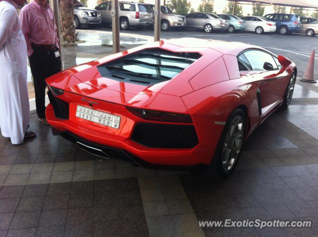 Lamborghini Aventador spotted in Al Khobar, Saudi Arabia