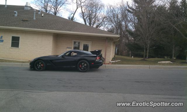 Dodge Viper spotted in Clarksville, Maryland