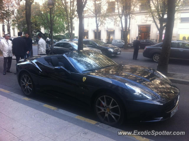 Ferrari California spotted in Larchmont, New York