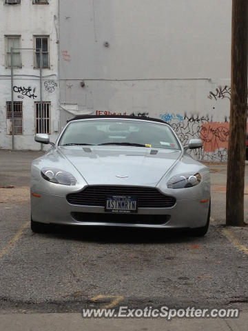 Aston Martin Vantage spotted in Soho, New York
