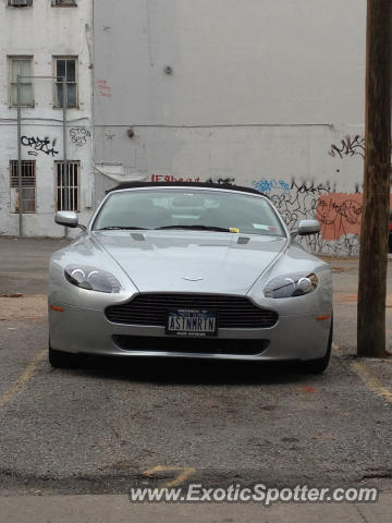 Aston Martin Vantage spotted in Soho, New York