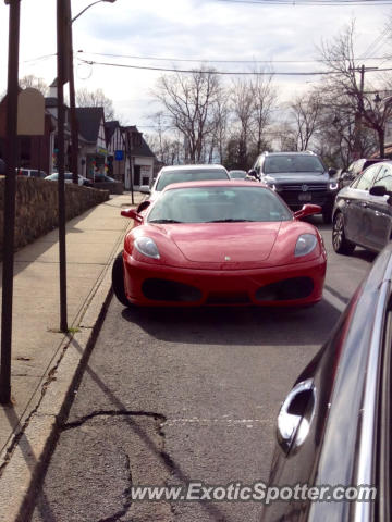 Ferrari F430 spotted in Larchmont, New York