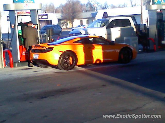 Mclaren MP4-12C spotted in Wichita, Kansas