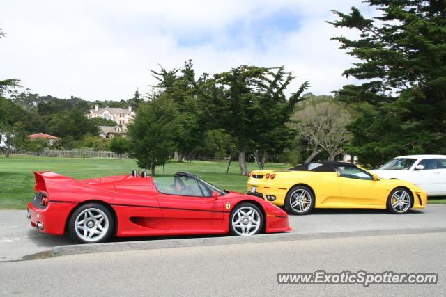 Ferrari F50 spotted in Carmel, California