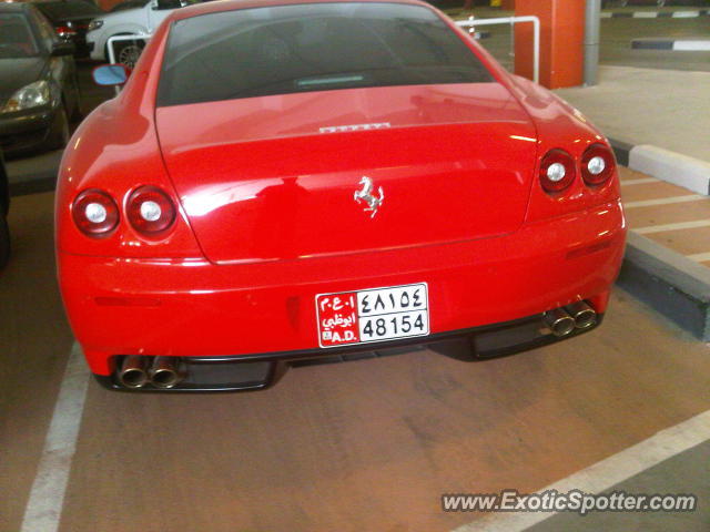 Ferrari 612 spotted in Dubai, United Arab Emirates
